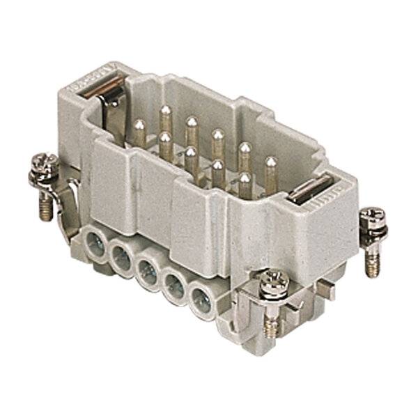 CNEM 10 T I.L.M.E. Ilme CNE Stifteinsatz (M) mit Drahtschutz Schraubanschluss, 10-polig+PE 500V, 16A - 1 Stück-1