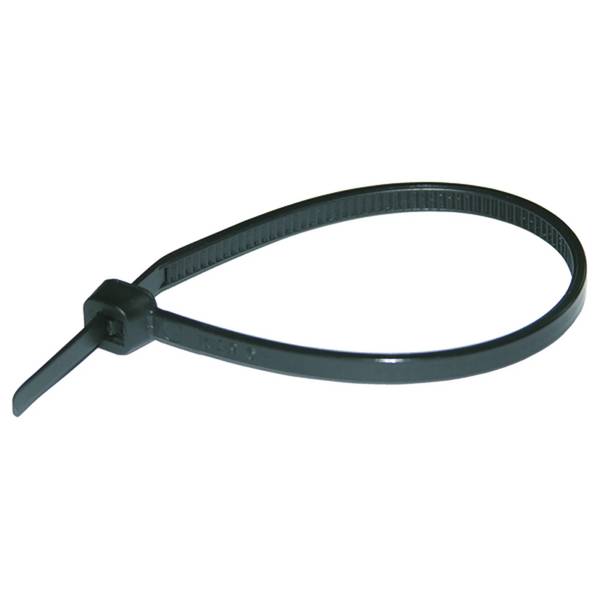 Haupa Kabelbinder, Nylon, Farbe schwarz 142 x 2,5mm, Packung mit 100 Stk.