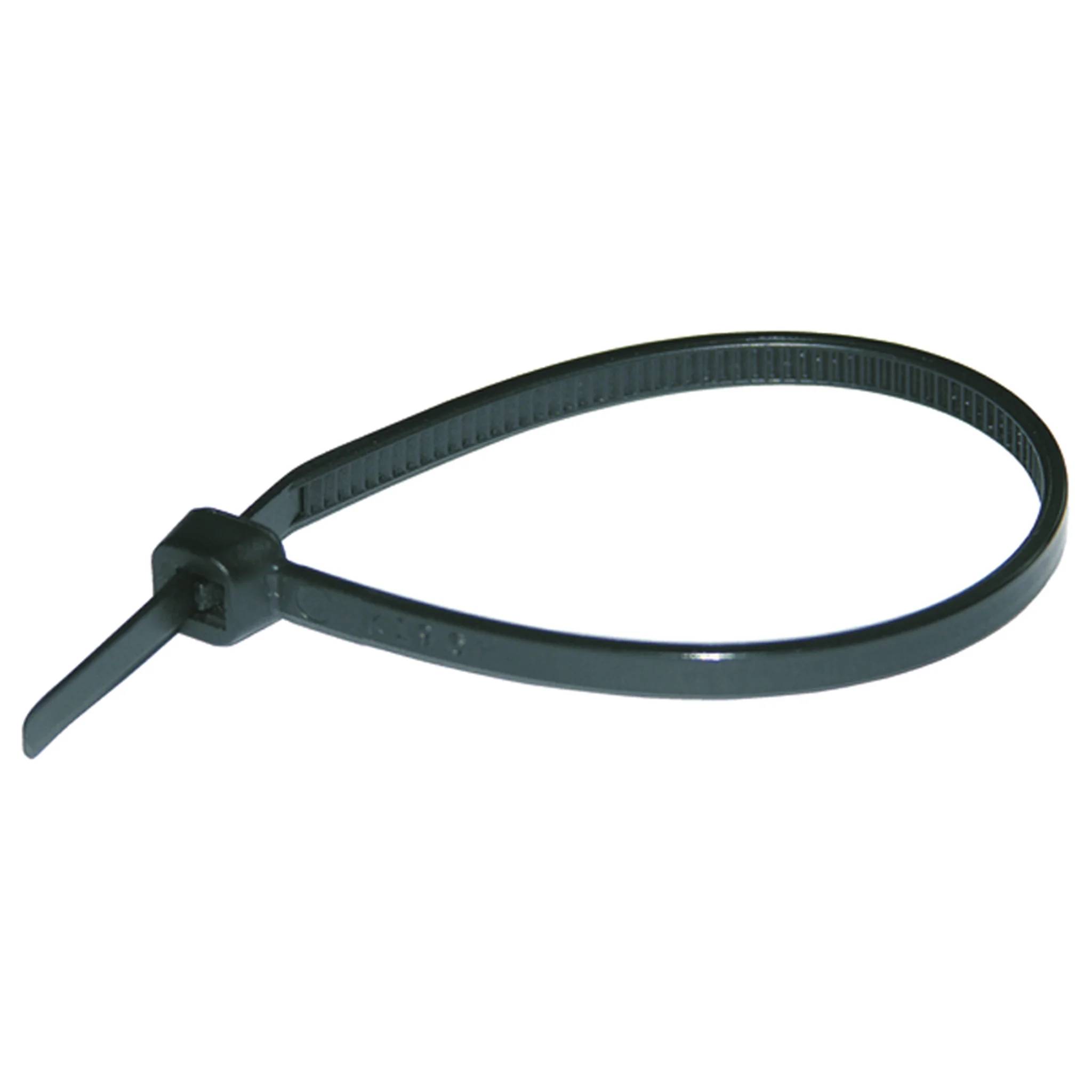 Haupa Kabelbinder, Nylon, Farbe schwarz 142 x 2,5mm, Packung mit 100 Stk.-0
