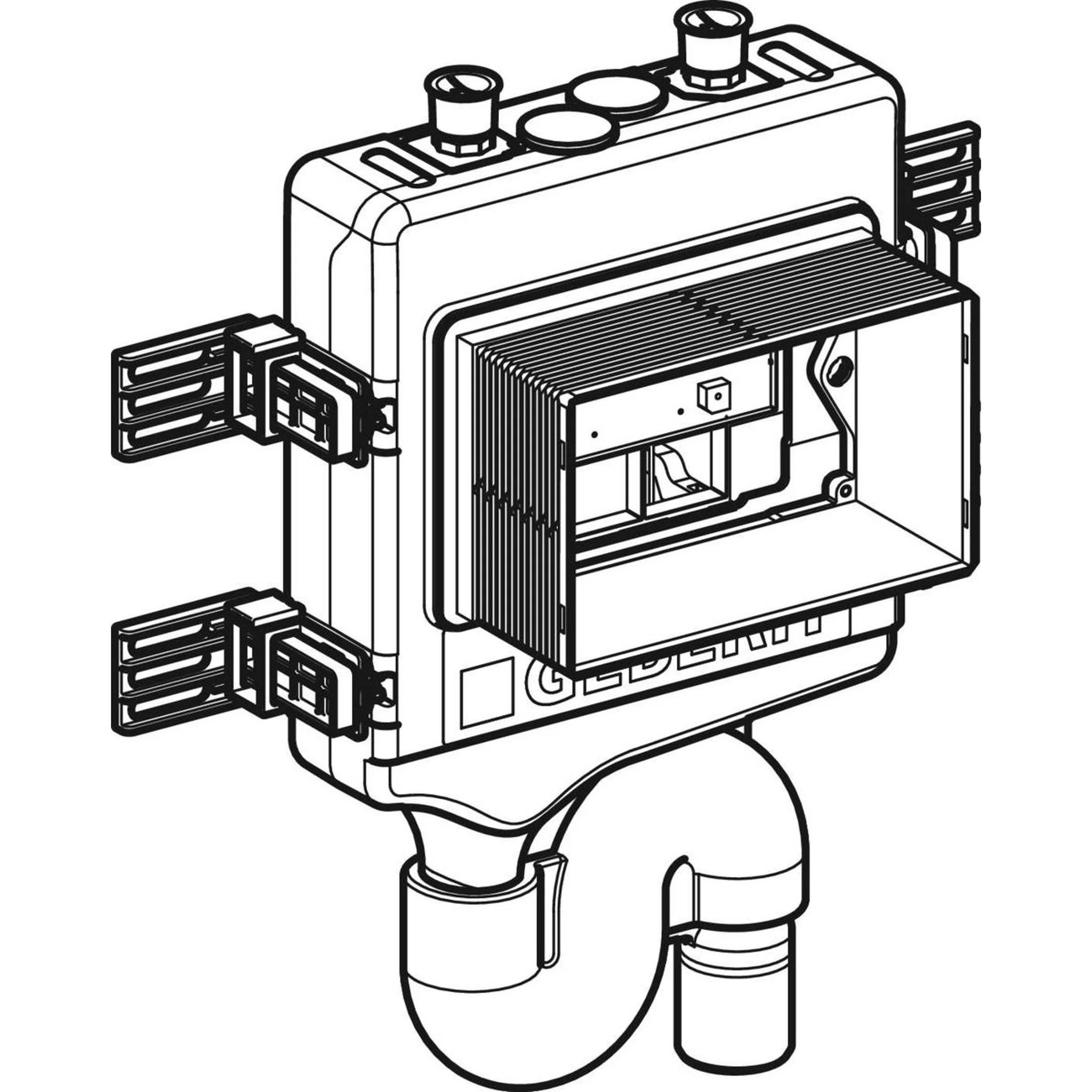 Geberit Hygienespülung HS30, 2 Wasseranschl. ohne Schnittstellen, ohne Sensorik, 1 Stk.-0
