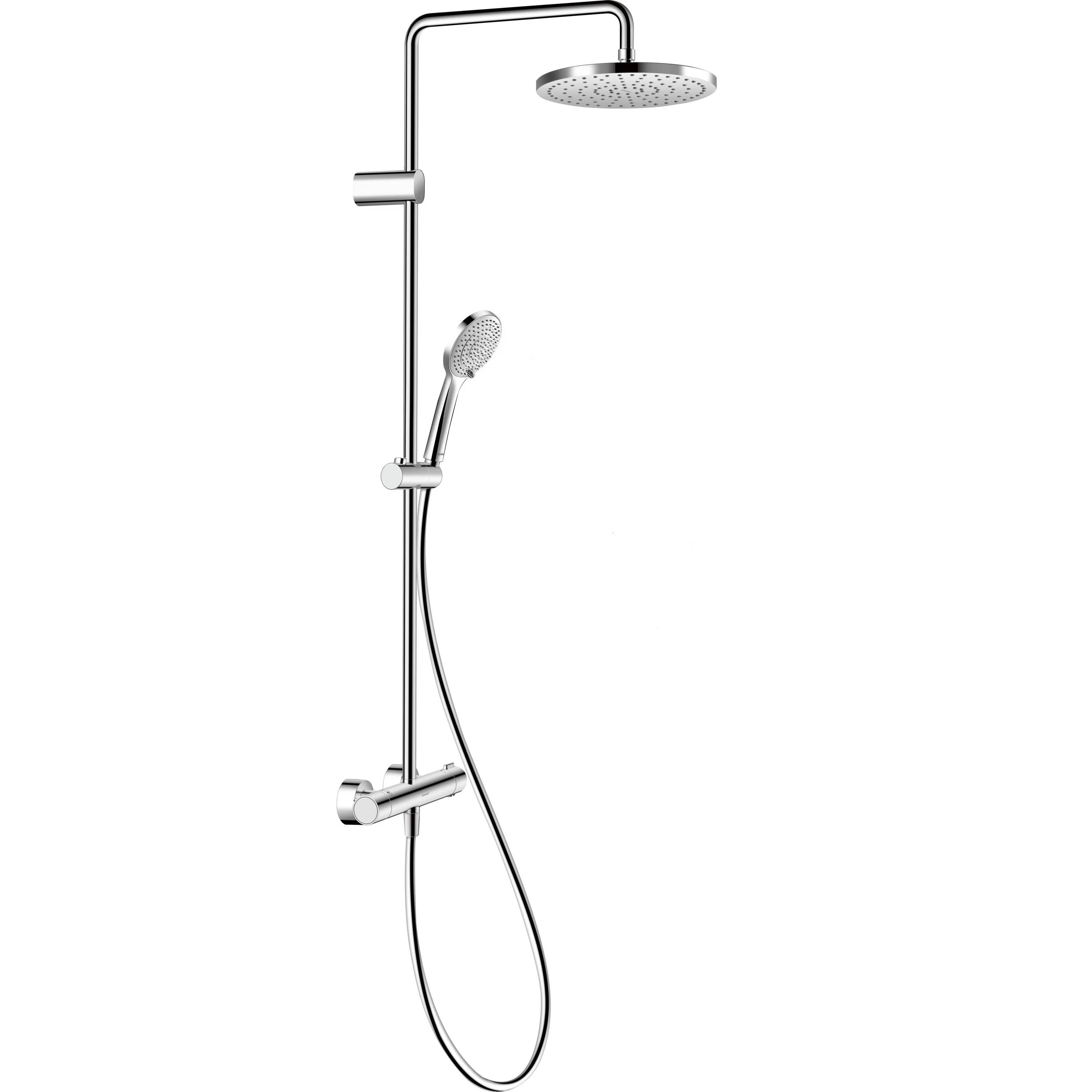 DU Duschsystem 1000 MinusFlow Brausether mostat, Chrom HG-0