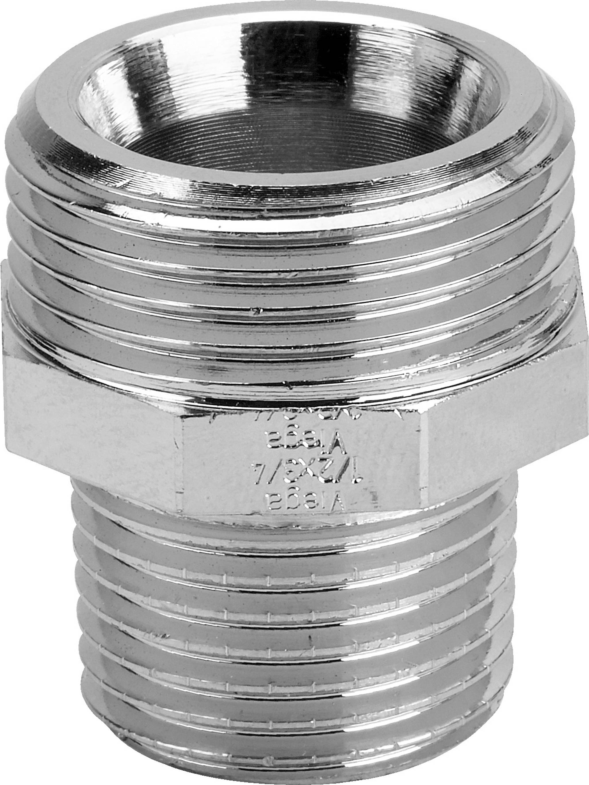 Viega Gewindestutzen 3246 G 3/4xR 1/2, mit Innenkonus, Rotguss-1