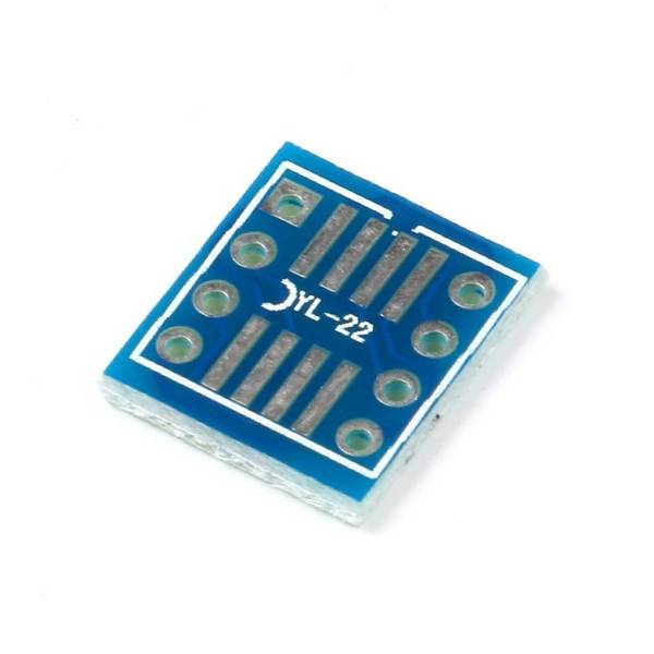 20 Stück Adapterplatinen SOP8 auf DIP8