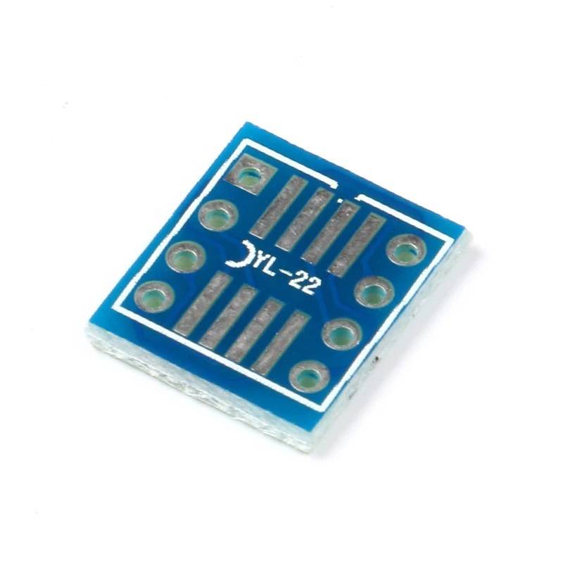 20 Stück Adapterplatinen SOP8 auf DIP8-0