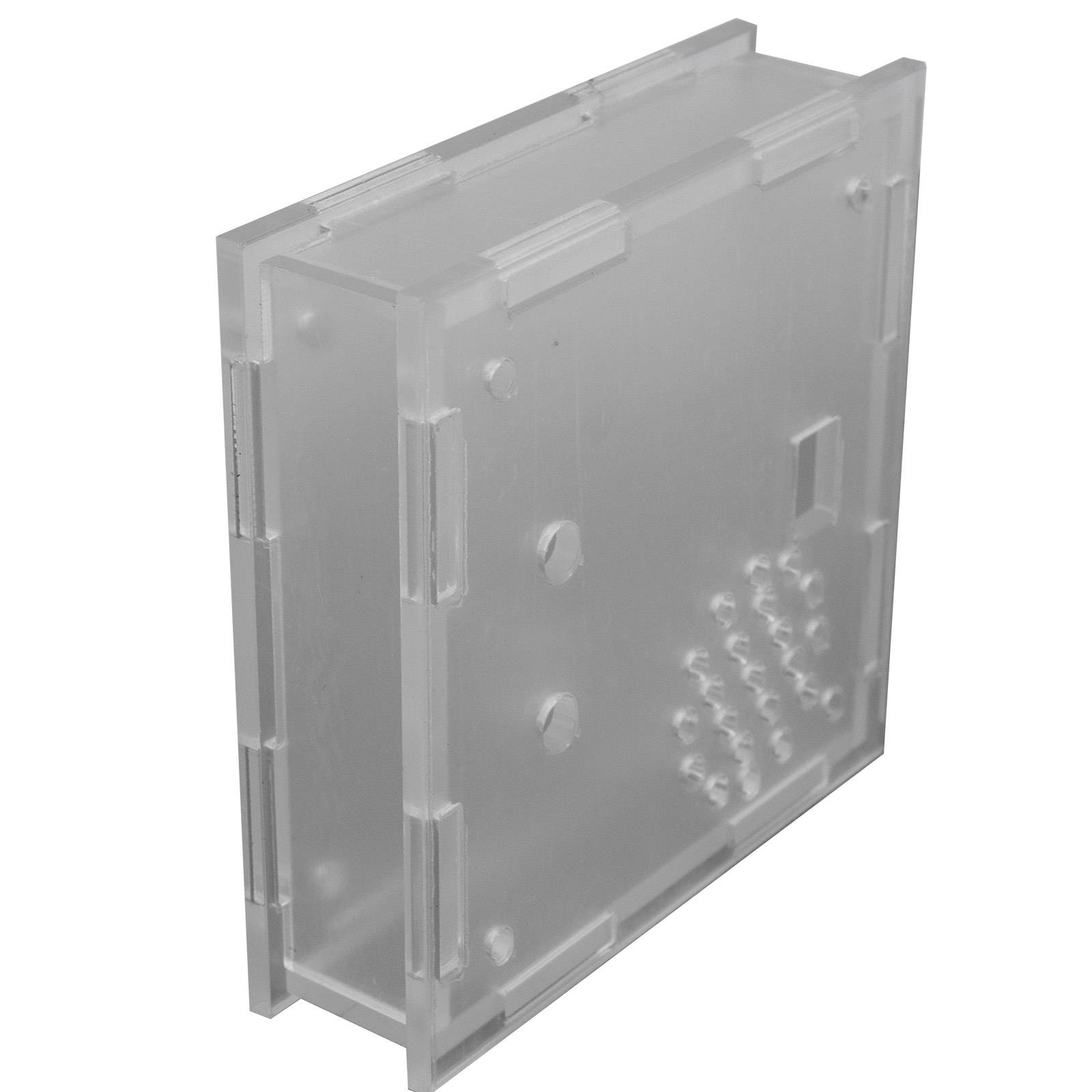 Bausatz Rotation LED Uhr DS1302 mit Gehäuse-4