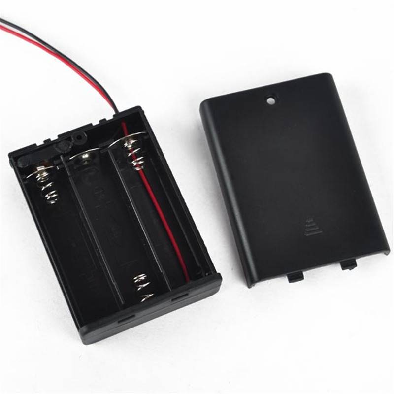 Batteriehalter für 3x AA Batterien 4.5V mit An/Aus-Schalter-0