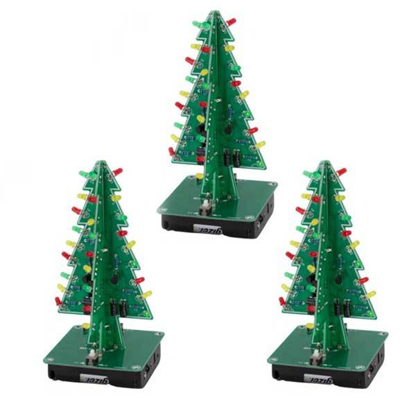 3x Bausatz LED-Weihnachtsbaum-0