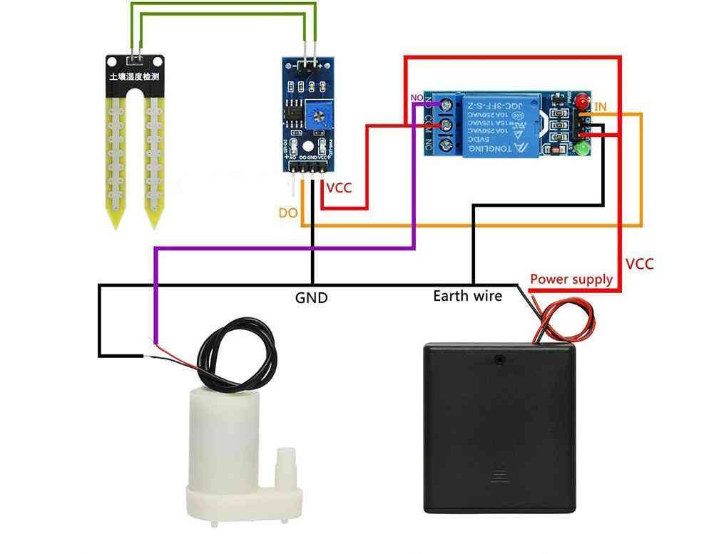 DIY-Elektronik Set für Automatische Pflanzenbewässerung-4