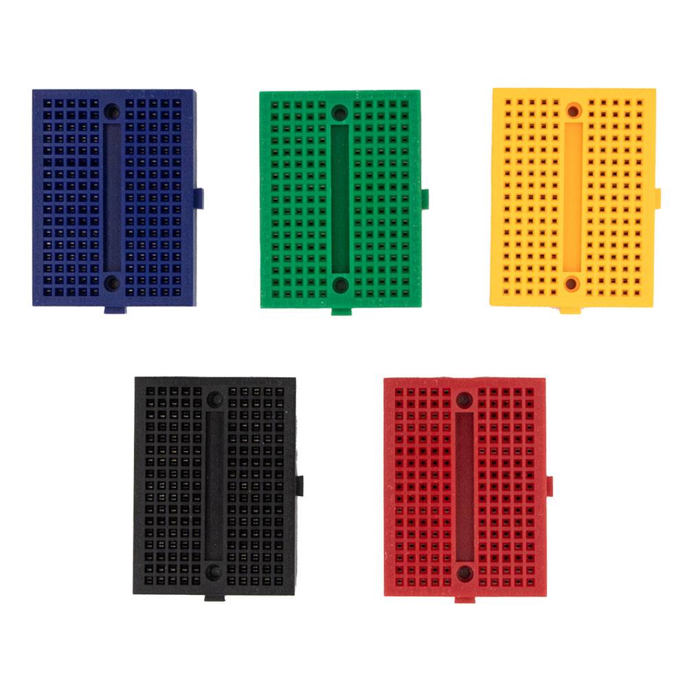 5x Mini Breadboard SYB-170 (bunt)-0