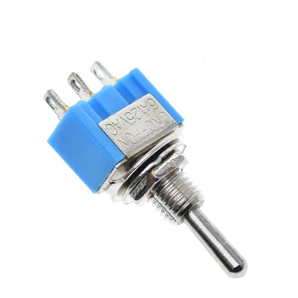 5x Kippschalter SPDT 3A 250V MTS-102 Ein-Ein-3