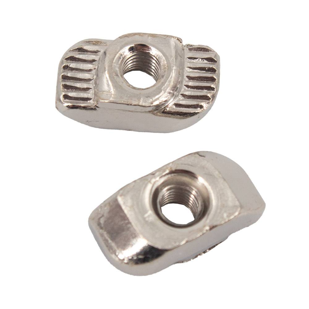 50x M3 Hammermutter T-Schlitz Nut 8-1