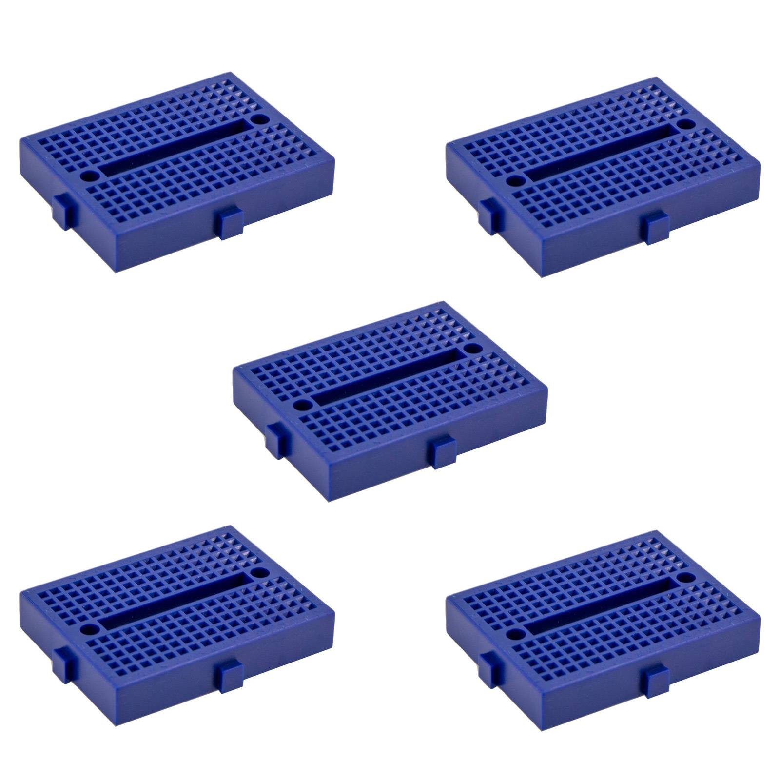 5x Mini Breadboard SYB-170 Blau-0