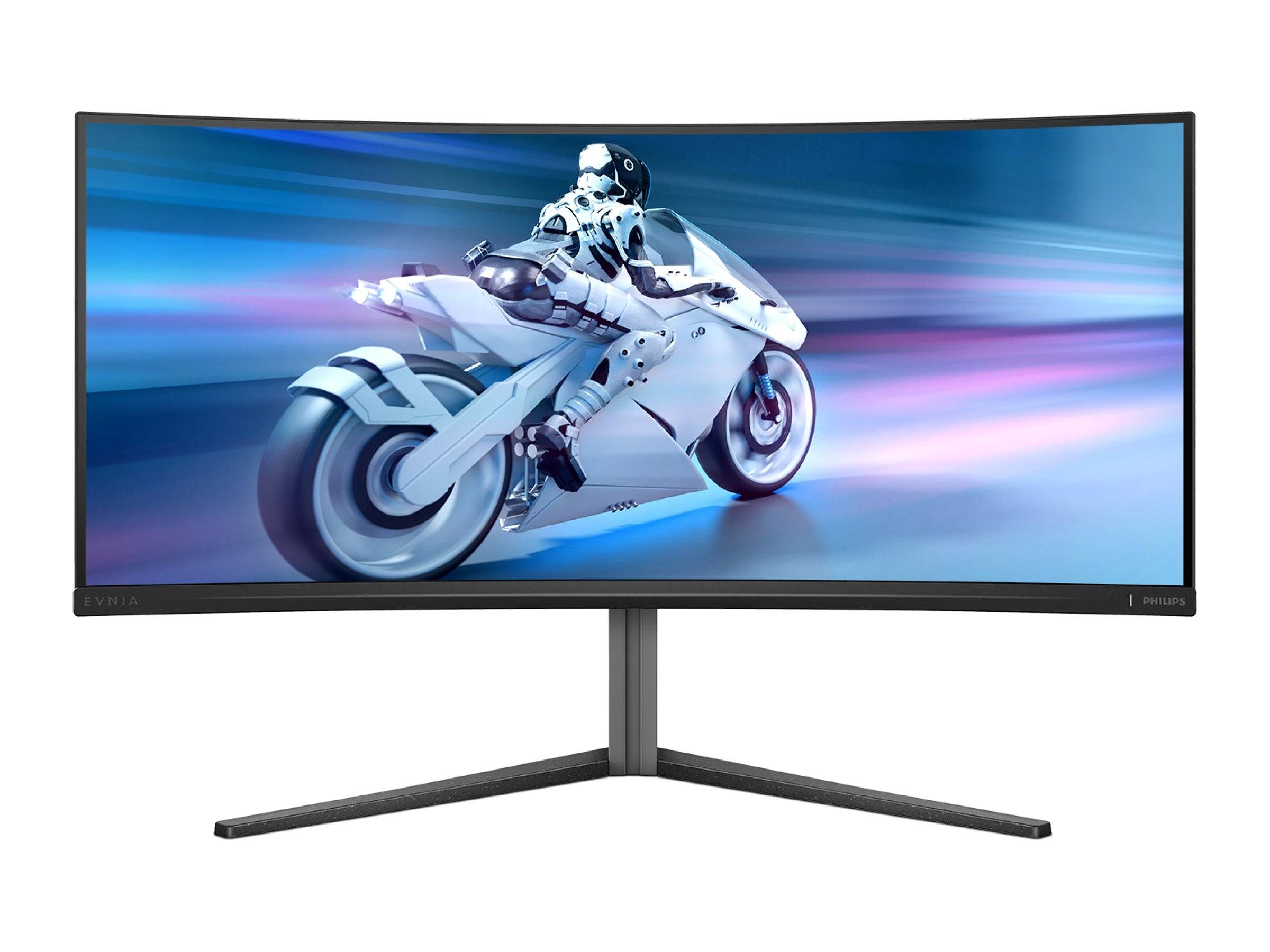 Philips Evnia 6000 34M2C6500 OLED-Monitor Gaming Curved 86,36 cm 34" 3440 x 1440 WQHD @ 175 Hz 1000 cd/m² 1000000:1-1