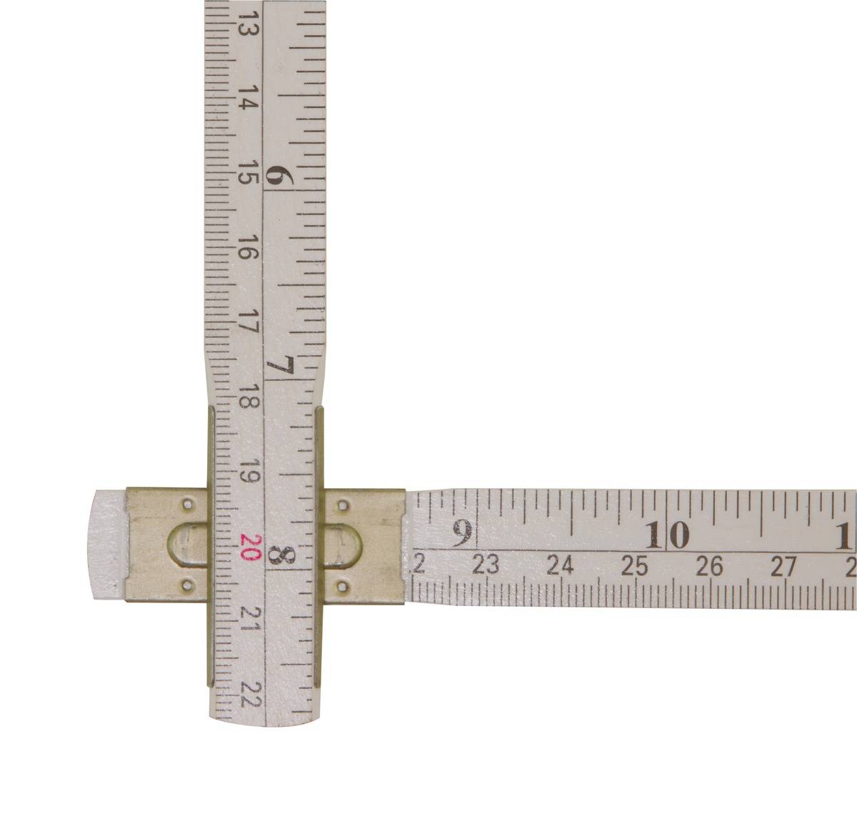 STABILA Gliedermaßstab 2 m (78") cm/inch-Skala Holz Type 1607-3