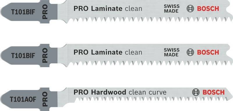 Bosch PRO Laminate Set T-Schaft 3-tlg. - 2608636429-0