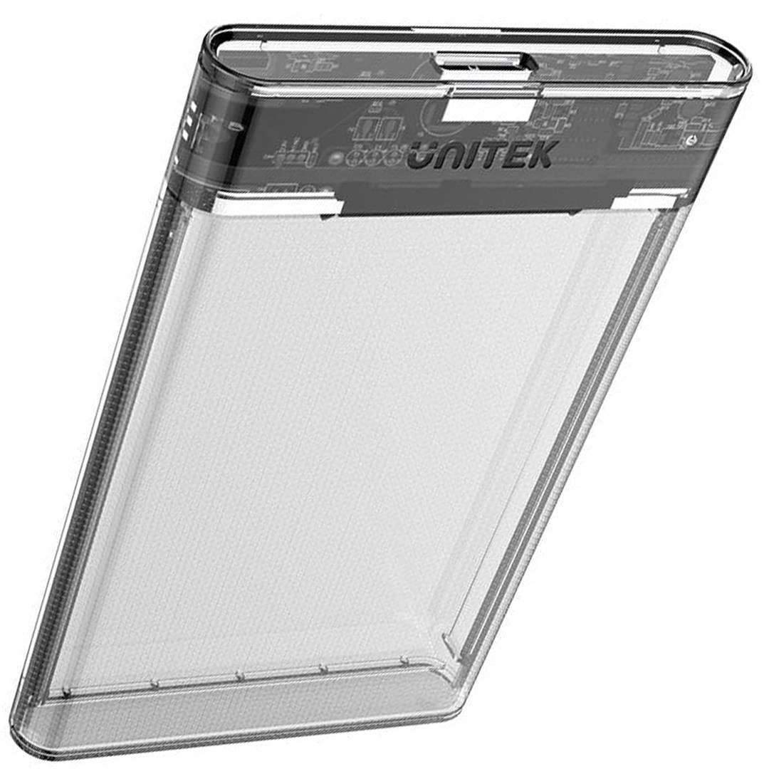 Unitek DisGuard Limpid R - USB3.1 SATA6G 2.5" HDD/SSD Hard Disk Enclosure - Spei-0