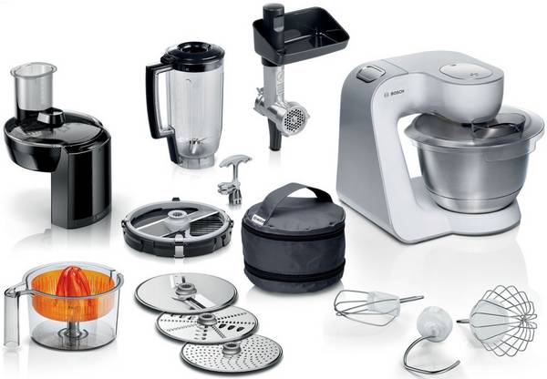 Bosch SDA Küchenmaschine Express MUM58251 ws/si