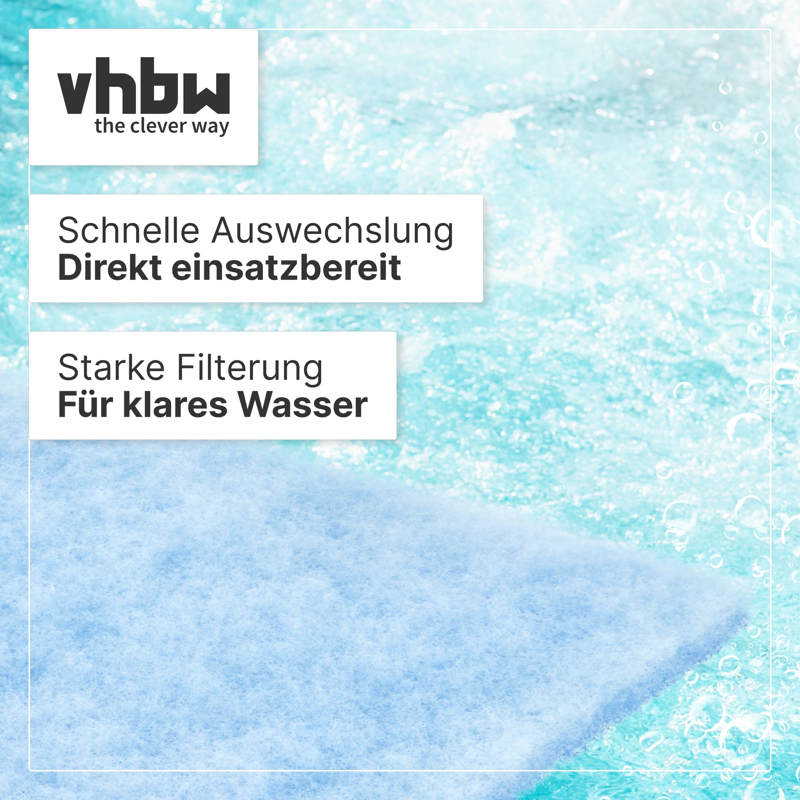 vhbw 6x Filterpad kompatibel mit POOL Total Poolsauger | Poolroboter - Feinfilter, 34 x 24 x 4,2 cm-2