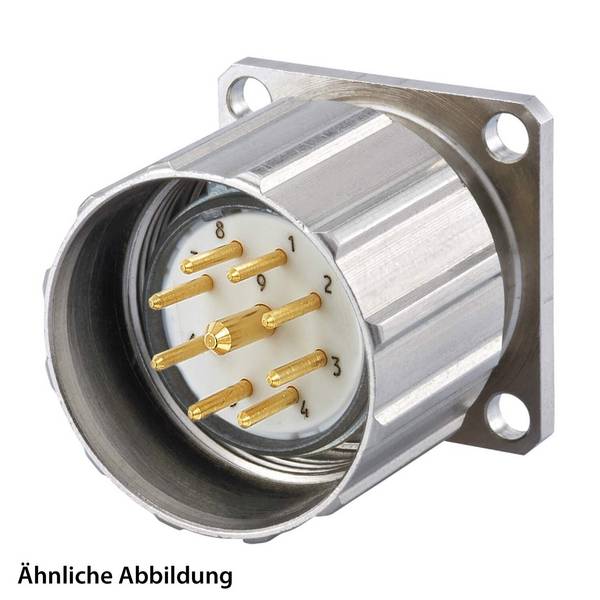 799914328K HUMMEL SET Kontakte M23 Signal Gerätesteckverbinder, Einlöteinsatz gerade Polzahl