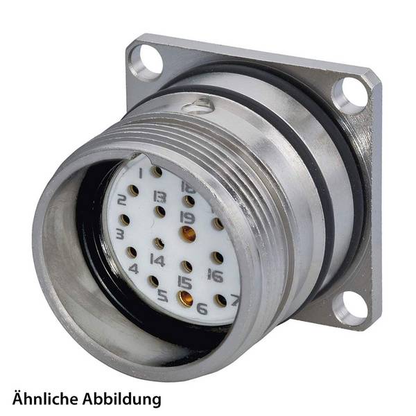 799916405K HUMMEL SET Kontakte M23 Signal Gerätesteckverbinder, Einlöteinsatz gerade Polzahl
