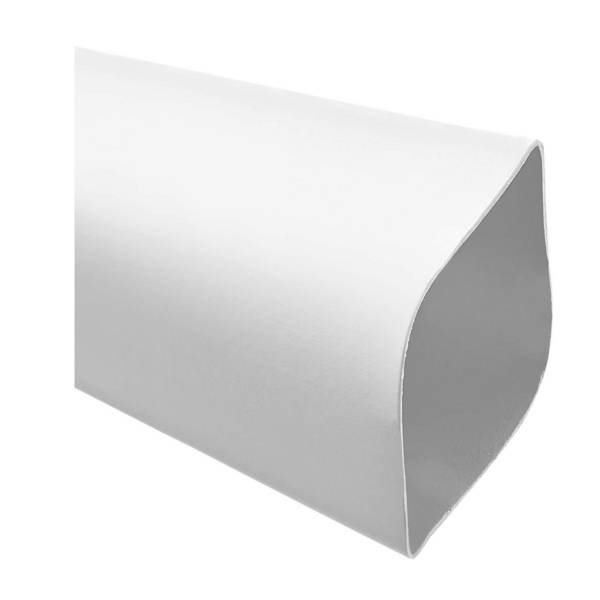 136538 Stex24 Schrumpfschlauch 2:1, Meterware, weiß 76,2/38,1mm, 3 Zoll, WSM2 Schrumpftemperatur
