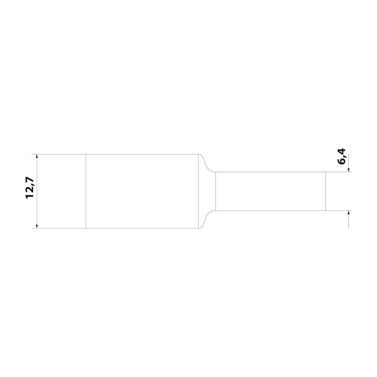 Symbolbild für STEX24 Schrumpfschlauch 2:1, Minibox mit 8,5m, grün 12,7/6,4mm, 1/2 Zoll, WSB2 Schrumpftemperatur mind. 110°C,