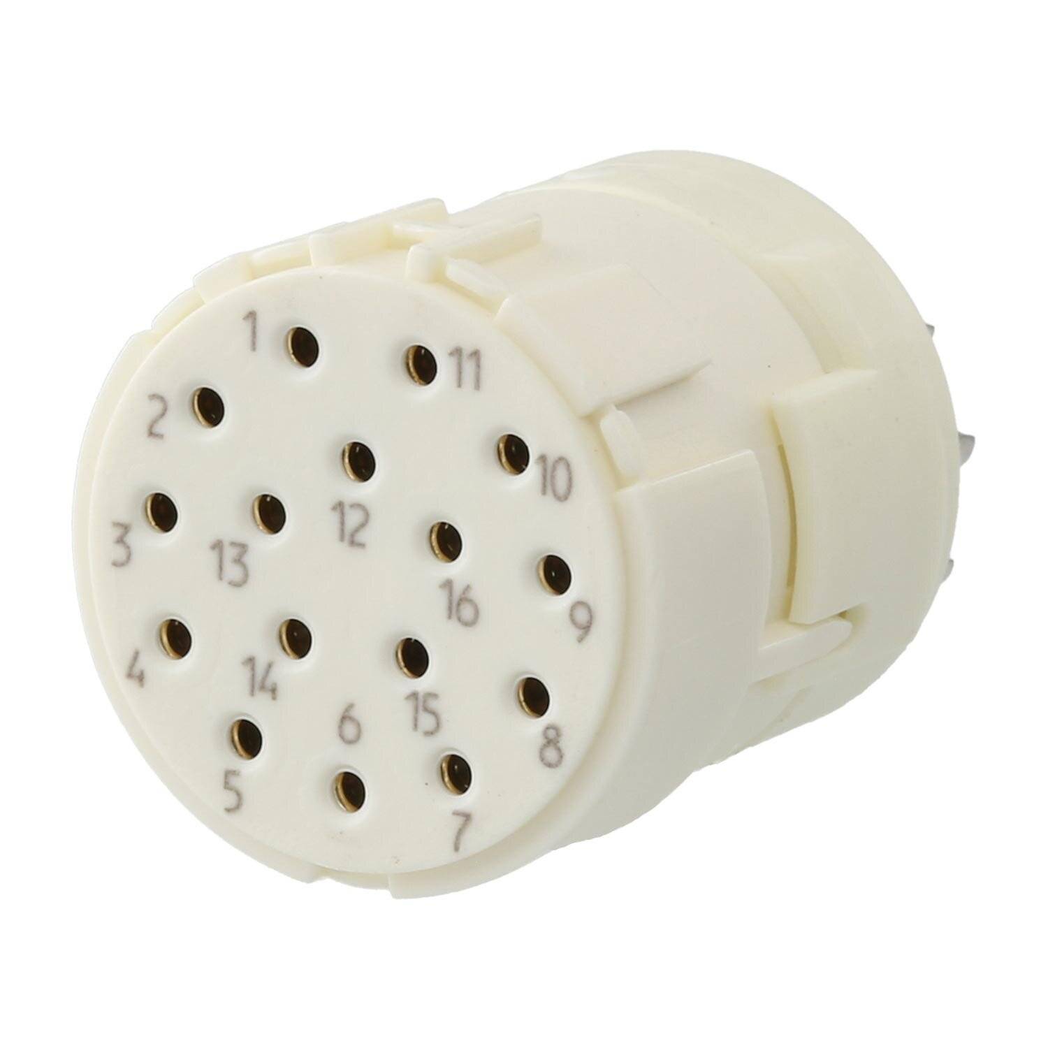 7001916104 Hummel M23 Signal Löt-Kontakteinsatz Buchse Lötanschluss, Polzahl 16-polig 160V, 8A,-0