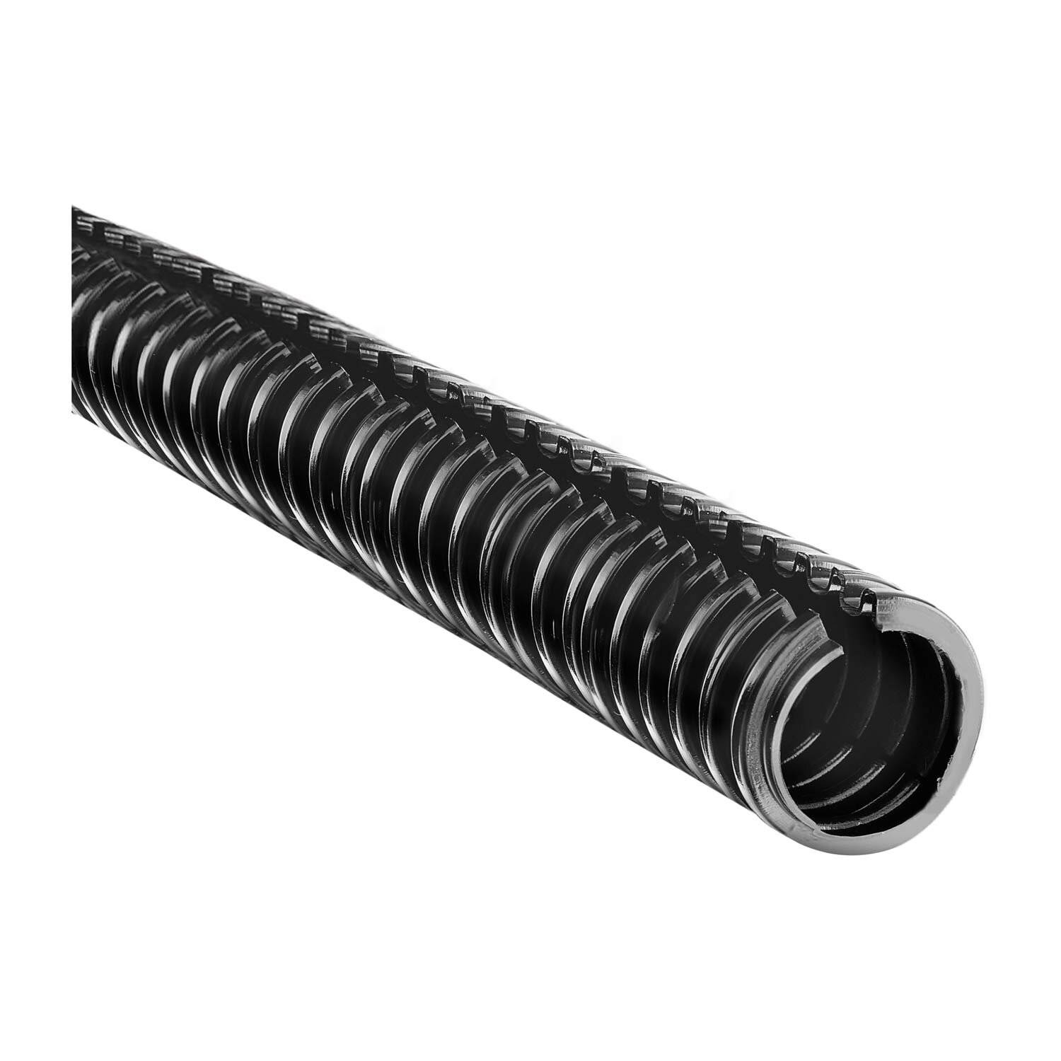FLEXAzip Wellschlauch / Wellrohr ohne Verschlussprofil PA6 geschlitzt - FZIP-M 34, AD 34,5mm, ID-0