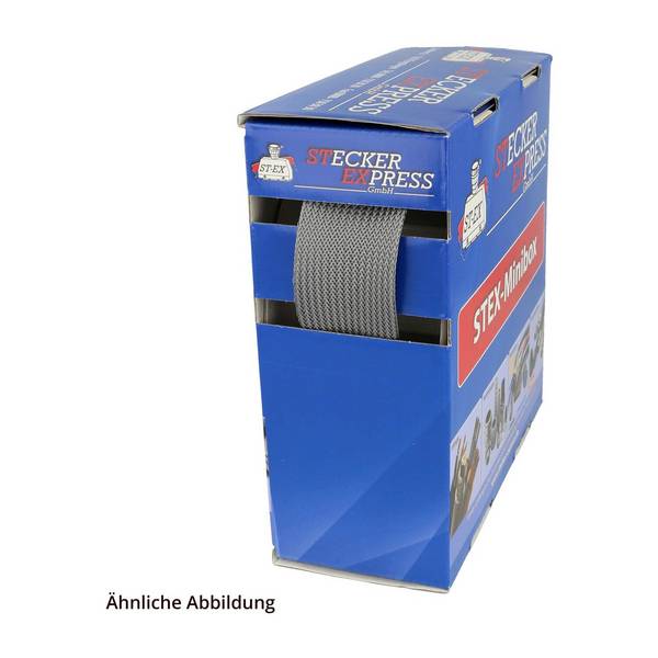 Minibox HG-PET grau Hohlgeflechtschlauch PET-Monofile Einsatzbereich 28,0mm - 38,0mm