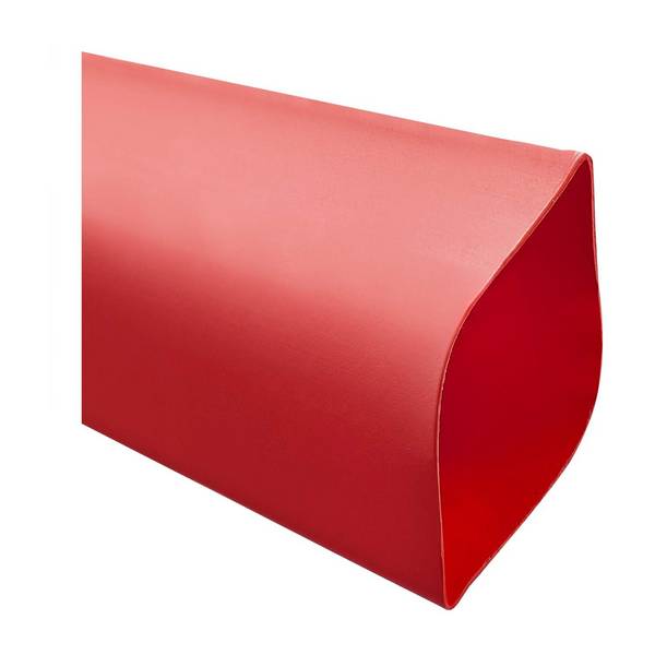 136526 Stex24 Schrumpfschlauch 2:1, Meterware, rot 76,2/38,1mm, 3 Zoll, WSM2 Schrumpftemperatur