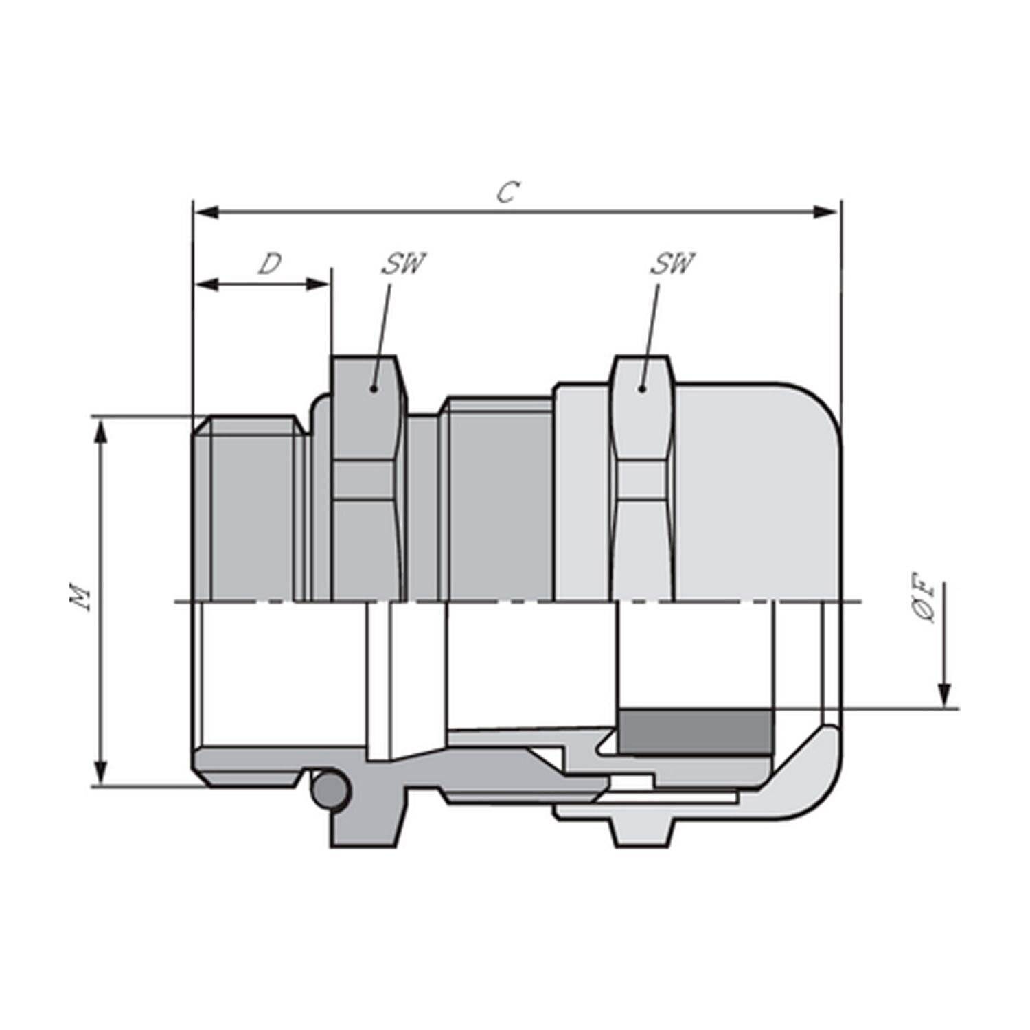 Symbolbild für Lapp Zubehör SKINTOP-MS-M-63X1,5-PLUS MS-M 63x1,5 PLUS 1,5 mm, 15 75 74,5 mm