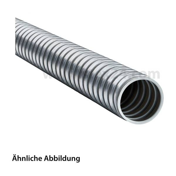 11010111011 Flexa SPR-AS Metallschutzschlauch eingehaktes Profil blank - FWP-BL 14, AD 14,0mm,