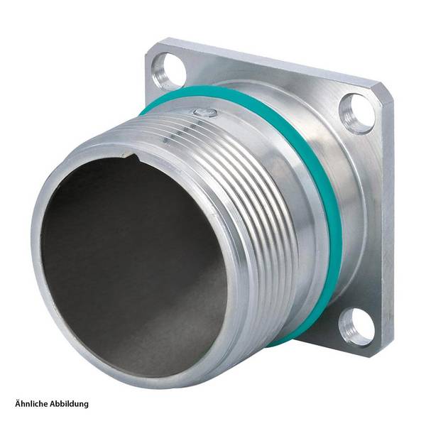 7410400000 Hummel M23 Signal INOX Geräteteckverbinder gerade Vibrationsschutz Vorderwand Farbe