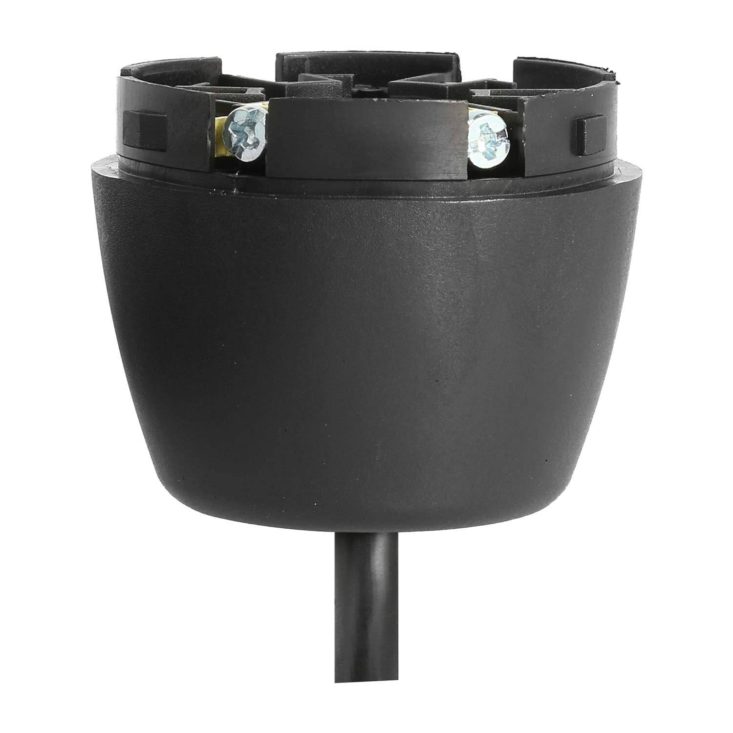 127752 Stex24 Grundkörper Kabel Signalsäule schwarz, 50mm 0,6 Meter, SG50-OB/231 102-0
