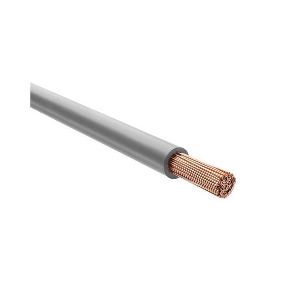 HELU KABEL H07V-K 1X35mm² GY (grau) Einzelader PVC grau AD 11,7mm Nennspannung Uo/U 450 - 1 Meter