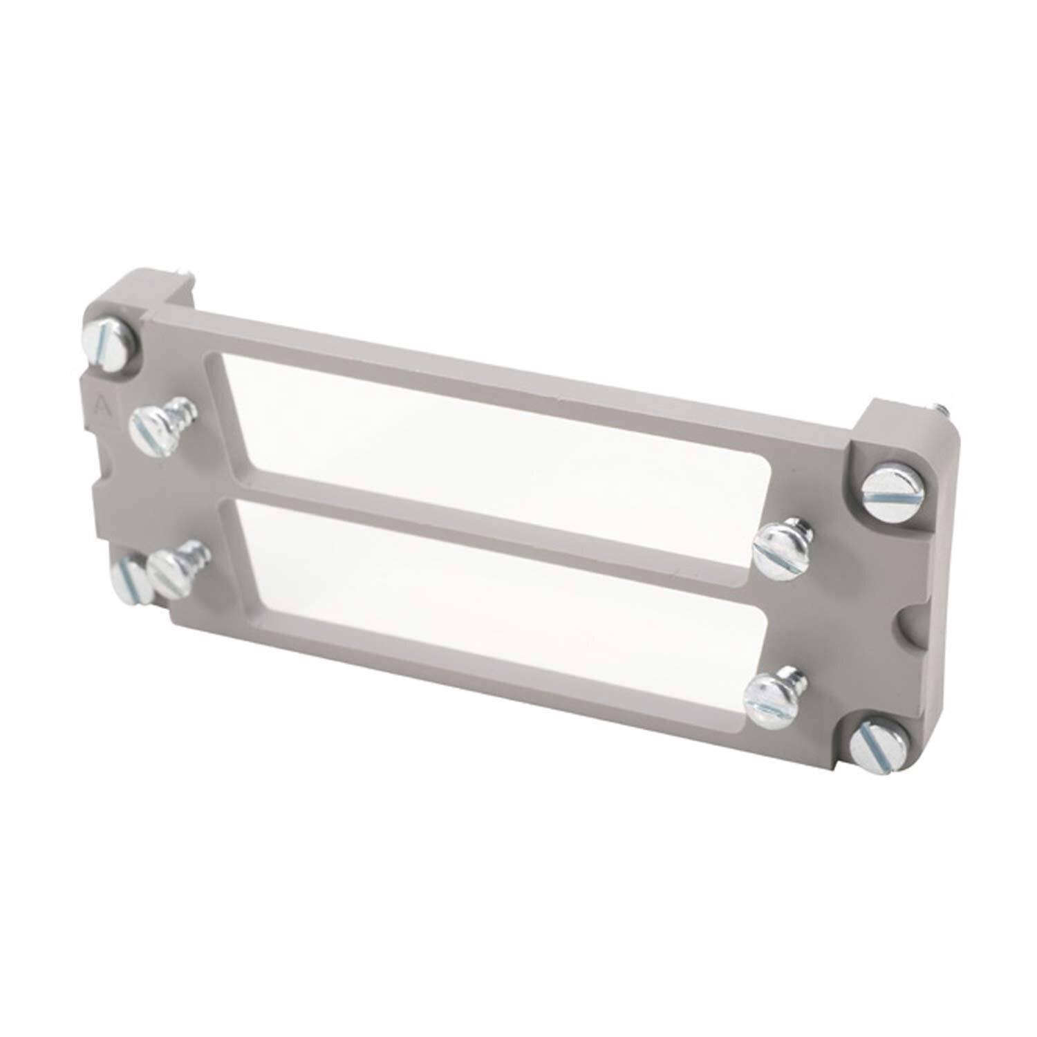 09300009974 Harting Han 16B D-Sub Adapterplatte 2x 50-polig Gehäuse Werkstoff Kunststoff - 1-0