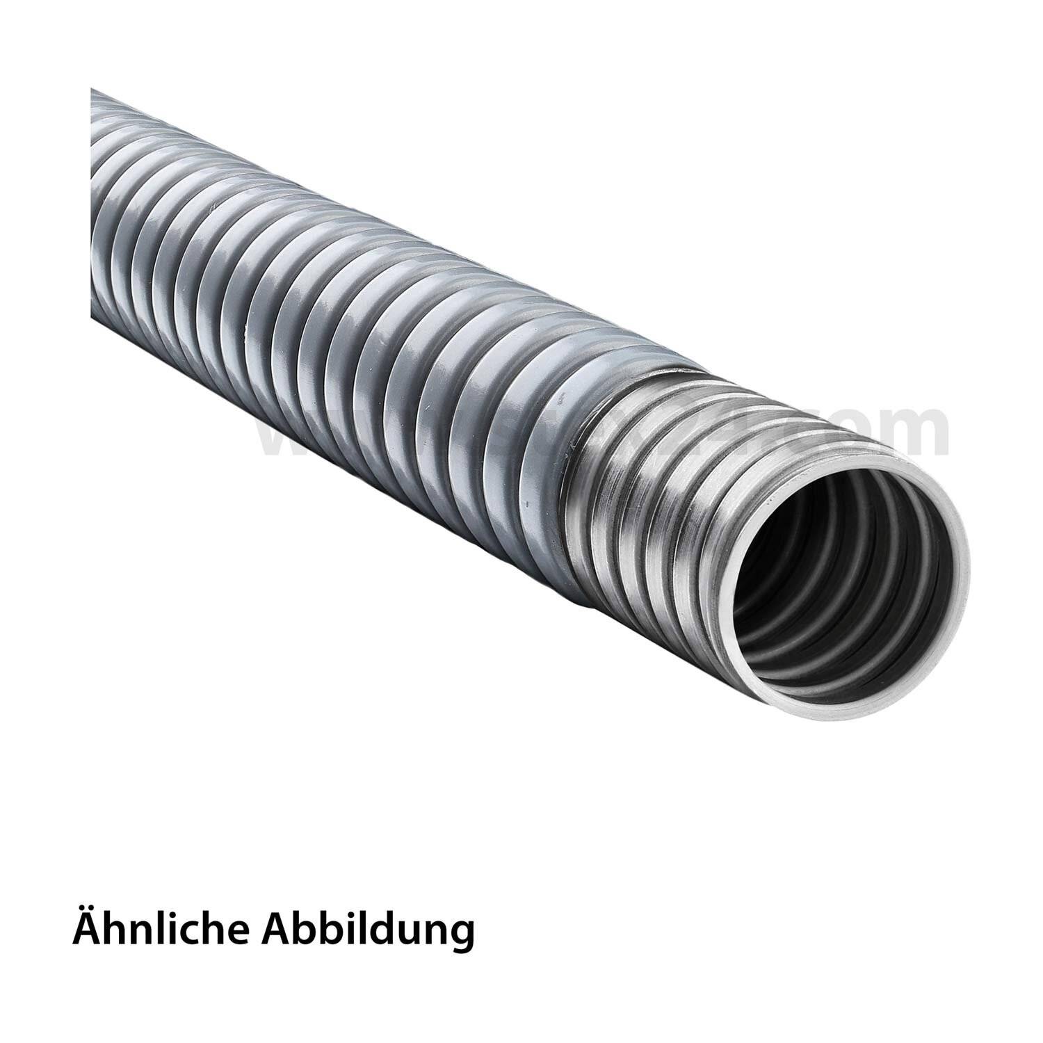 12010111017 Flexa SPR-PVC-AS Metallschutzschlauch PVC Mantel - FWP-PVC 21, AD 21,0mm, ID 17,0mm-0