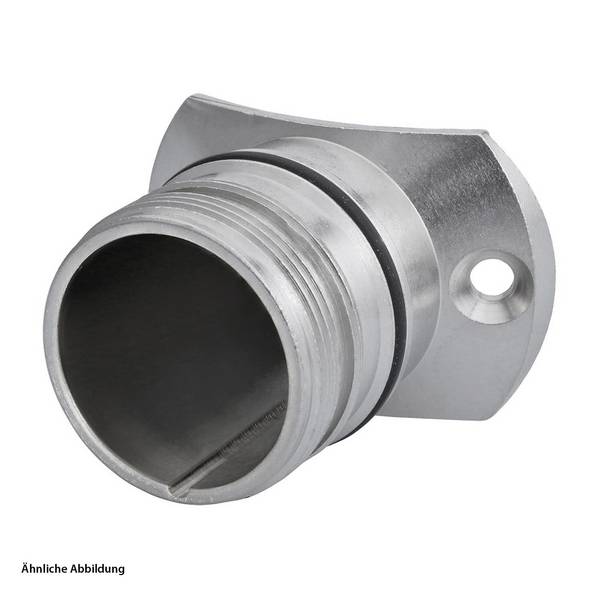 7490000000 Hummel M23 Signal Gerätestecker Radius 29,0 gerade Vibrationsschutz D. 58 Vorderwand