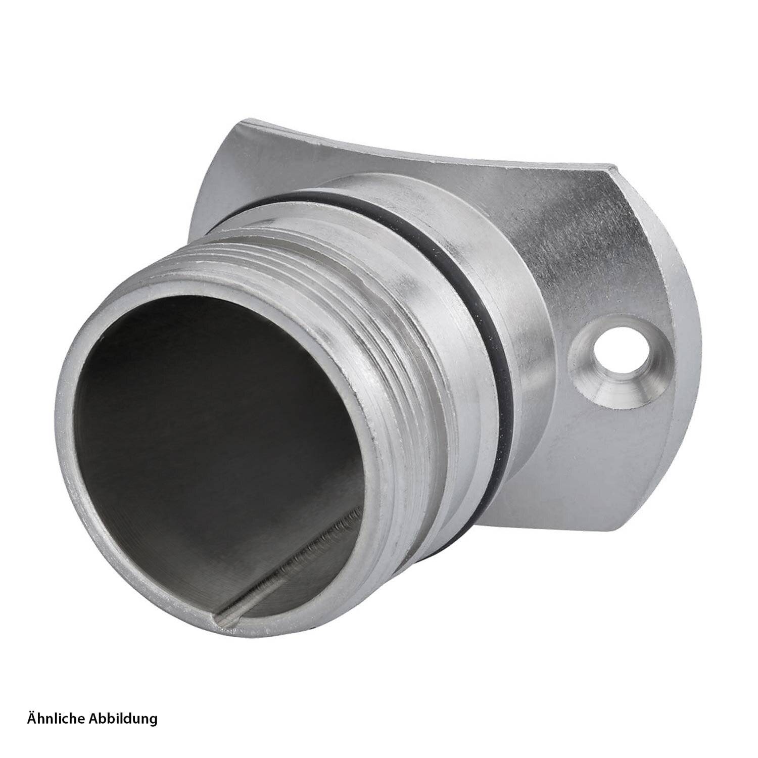 7490000000 Hummel M23 Signal Gerätestecker Radius 29,0 gerade Vibrationsschutz D. 58 Vorderwand-0