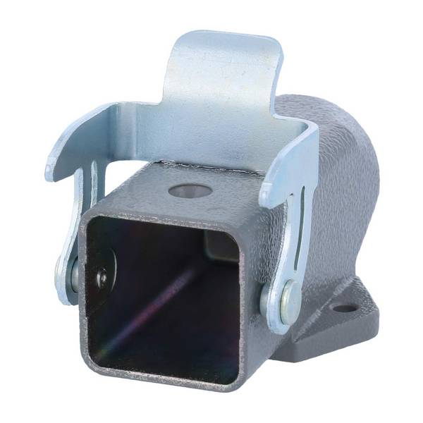 05200031262 Harting Han 3A Sockelgehäuse geschlossenem Boden, 1xM16 gerader Kabelabgang, 1 Bügel