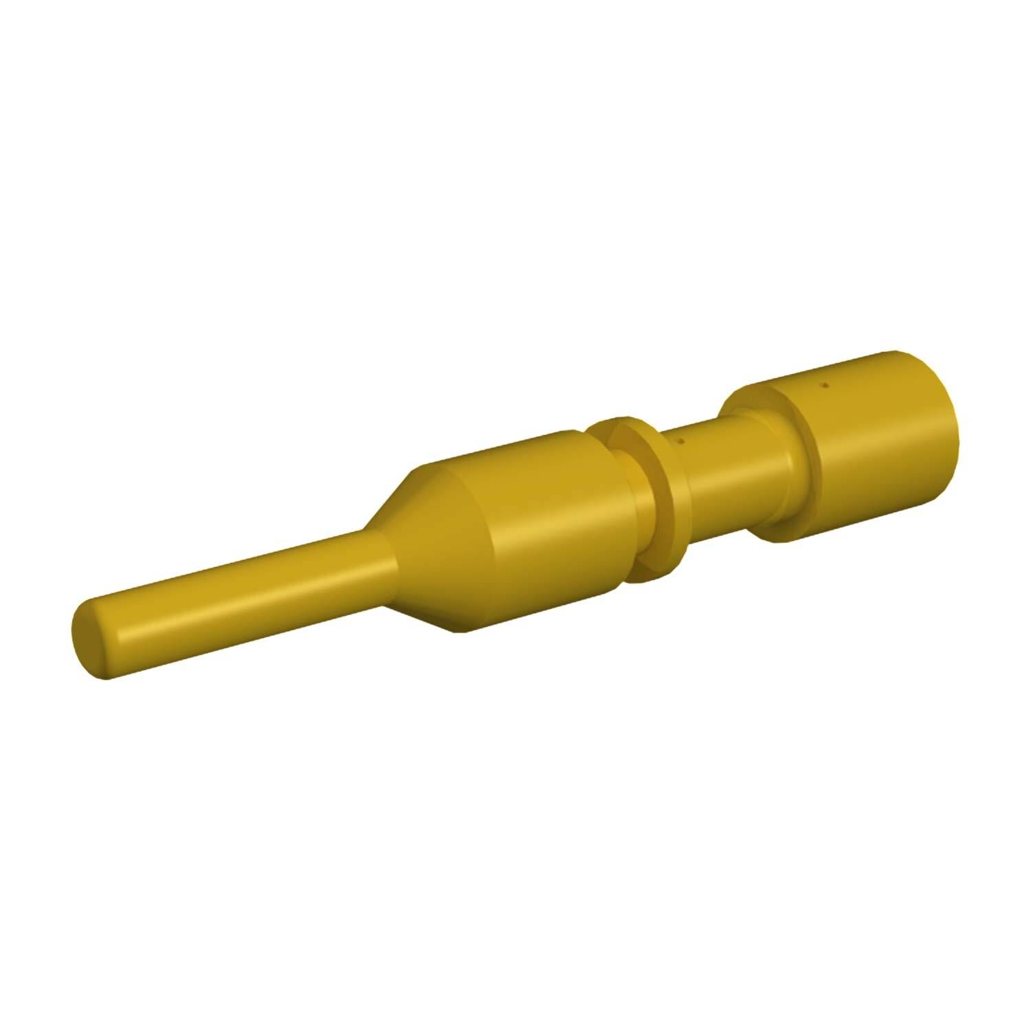 7015953621 Hummel M40 Power Leistungs-Crimpkontakt Kontaktstift M AWG8 gold Werkstoff Messing-0