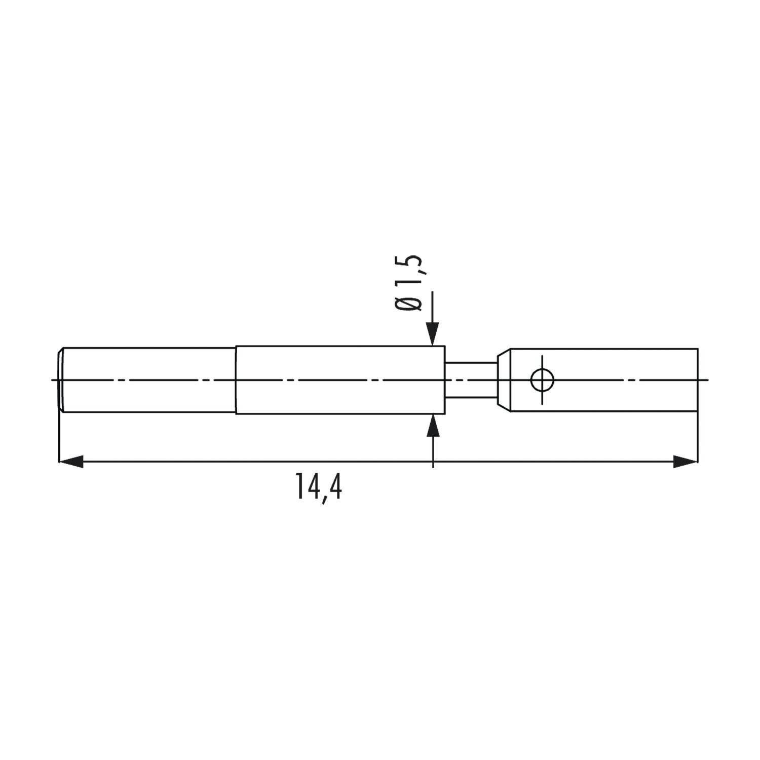 Symbolbild für 7010980814 Hummel M16 Power Signal-Crimpkontakt Kontaktbuchse F 0,08mm² - 0,34mm² gold Werkstoff
