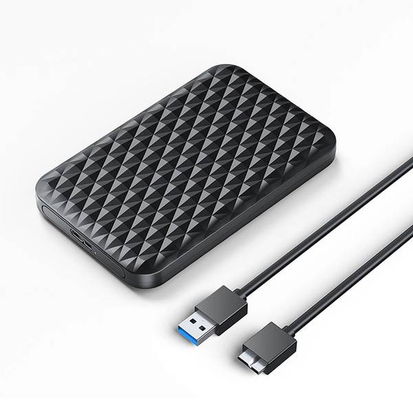Orico 2520U3-V1 2,5″ HDD/SSD USB Micro-B 5Gb/s Festplattenlaufwerk - Schwarz