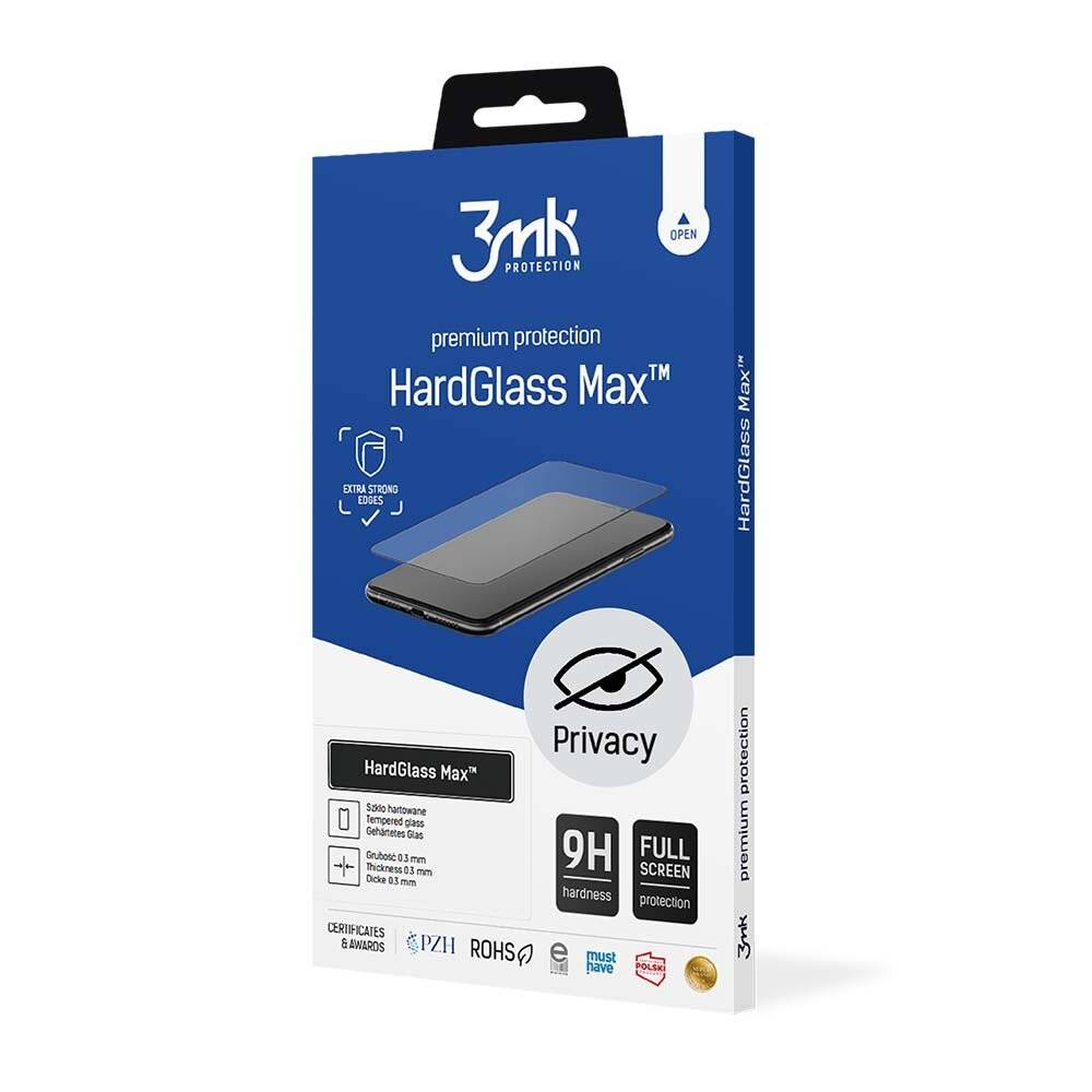 Preisbild für 9H Sichtschutzglas 3mk HardGlass Max Privacy iPhone 7