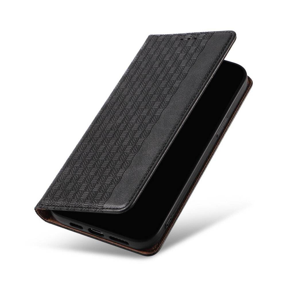 Magnet Strap Case iPhone 12 Pro Pouch Wallet + Mini Lanyard Pendant Schwarz-4