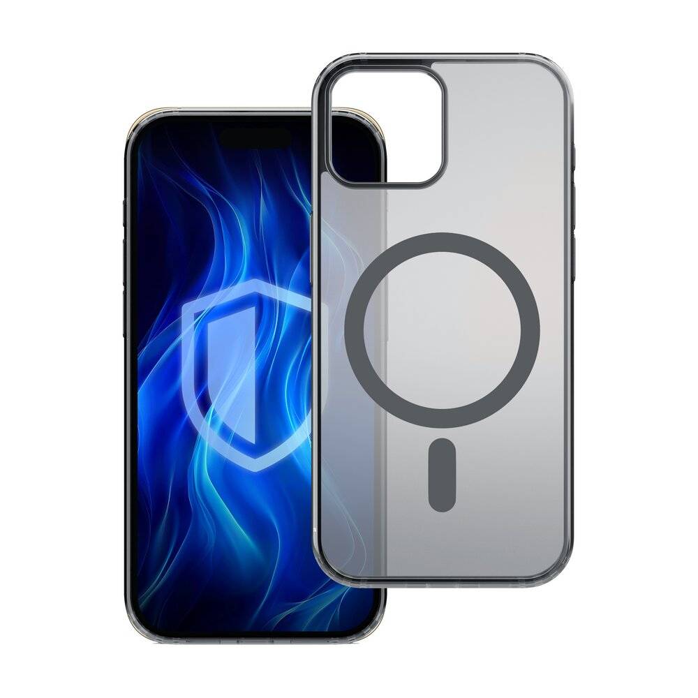 3mk Frosty MagCase iPhone 15 Plus - Schwarz-2