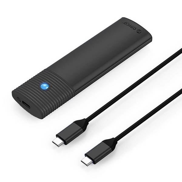 Orico PWM2 M.2 NGFF SATA USB-C 5Gb/s Festplattenlaufwerk - Schwarz