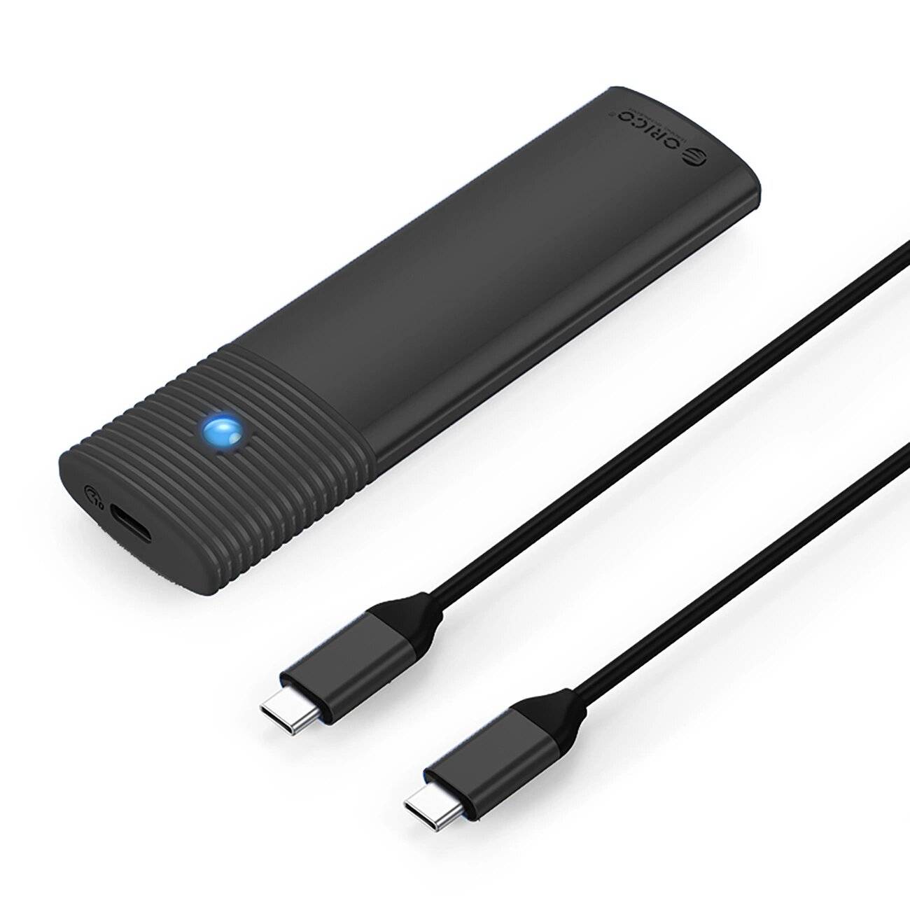 Orico PWM2-G2 M.2 NVME USB-C 10Gb/s Festplattenlaufwerk - Schwarz-0