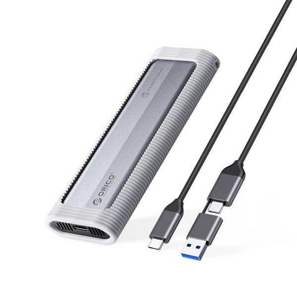 Orico AXM2F-V1 M.2 NGFF USB-C 5Gb/s Festplattenlaufwerk - Grau