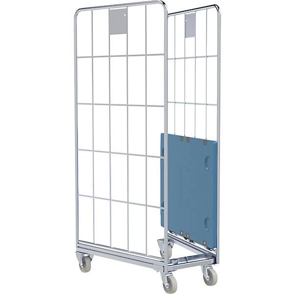 Rollbehälter nestbar 2-seitig Ergo BxT 700 x 800 mm. ESB Engineering System Bau GmbH 84824749-1